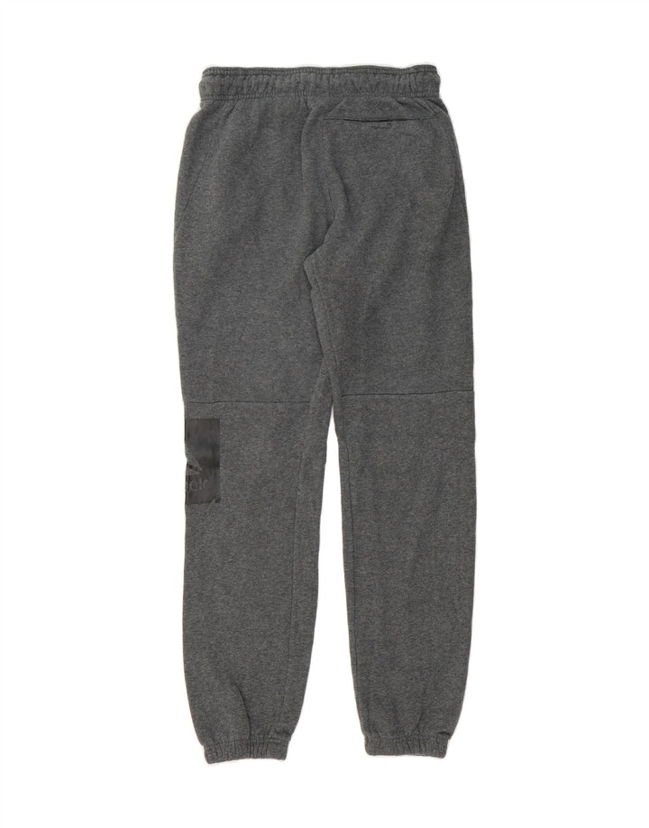 REEBOK Mens Graphic Tracksuit Trousers Joggers Small Grey Colourblock Vintage Reebok and Second-Hand Reebok from Messina Hembry 