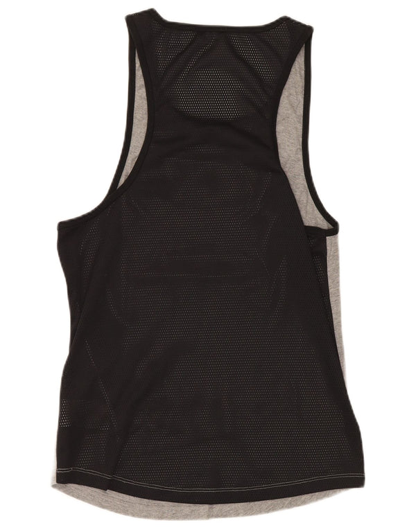 Jack & Jones Hombre Gráfico Chaleco Top Pequeño Algodón Moteado Gris