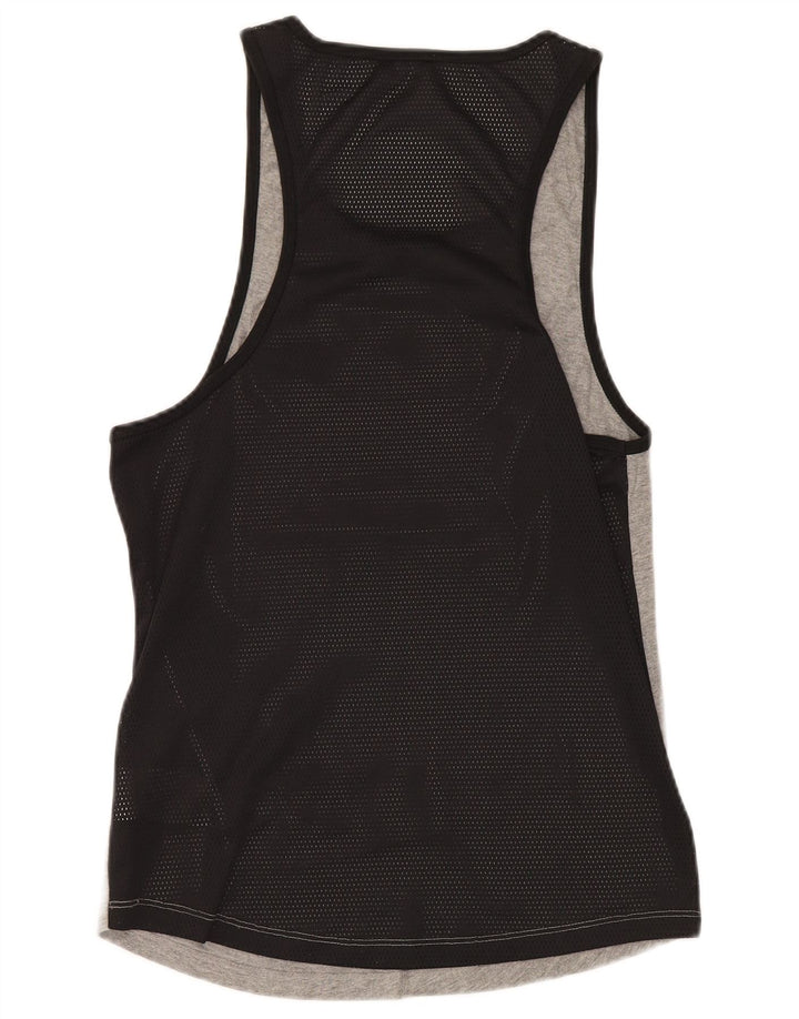 Jack & Jones Hombre Gráfico Chaleco Top Pequeño Algodón Moteado Gris