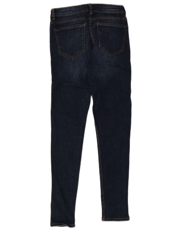 Zara Vaqueros pitillo para mujer EU 38 Small W28 L27 Algodón azul