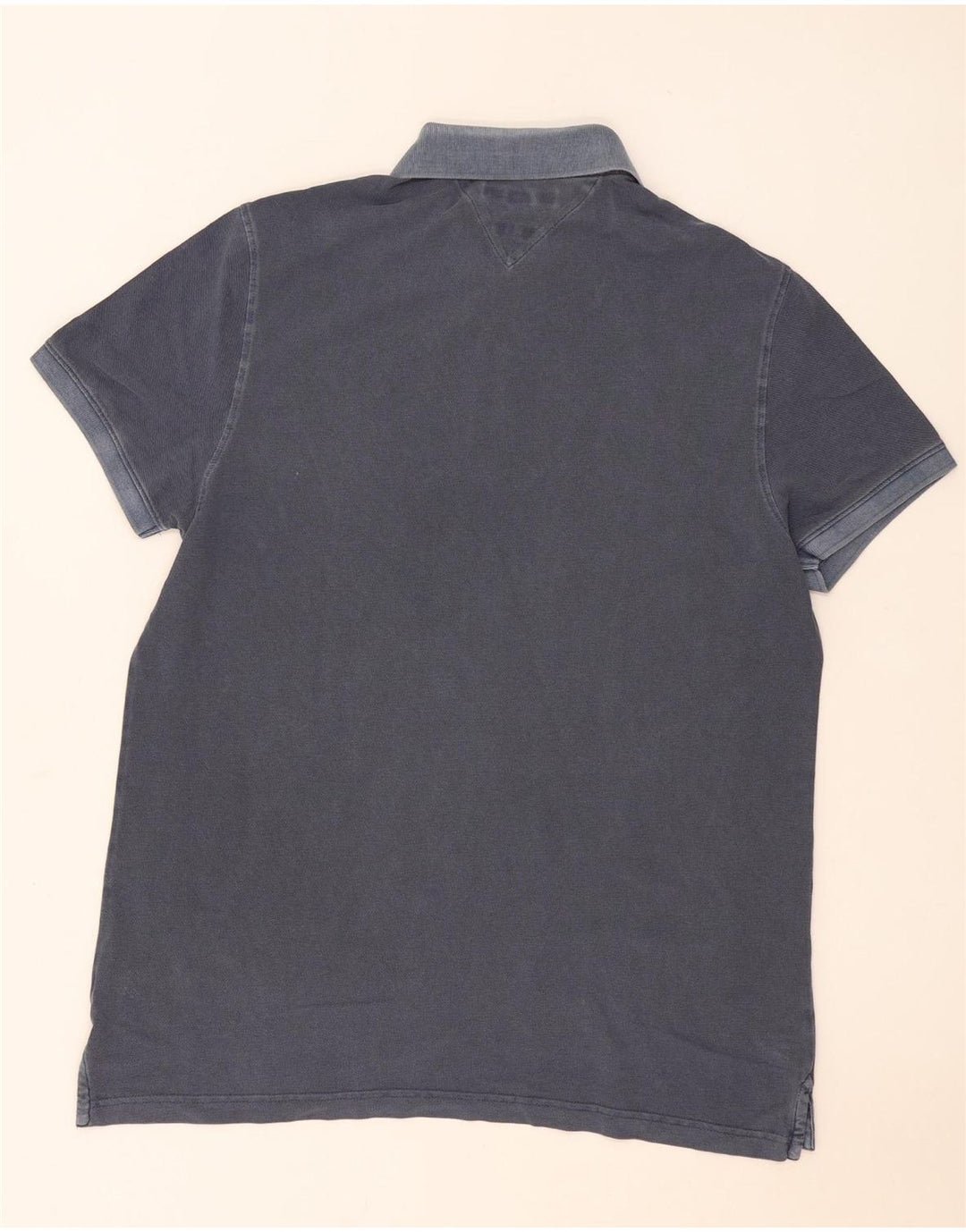 Tommy Hilfiger Polo de ajuste regular para hombre, talla grande, azul marino