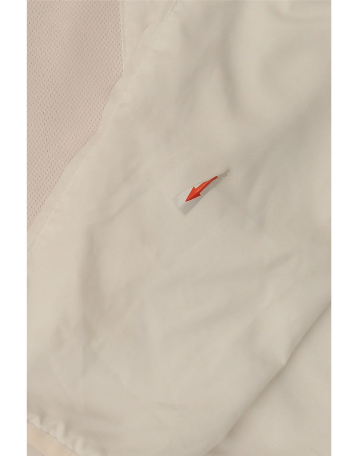 NIKE - Chaqueta de chándal para mujer, talla 40, poliéster blanco mediano
