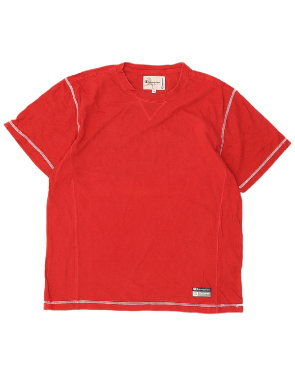 Champion Camiseta Hombre Top Medium Rojo