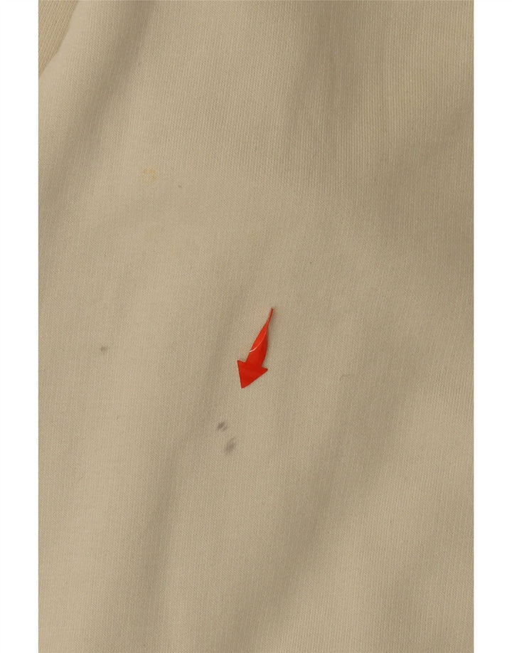 NEW BALANCE Jersey con capucha y corte holgado gráfico para hombre Algodón beige medio