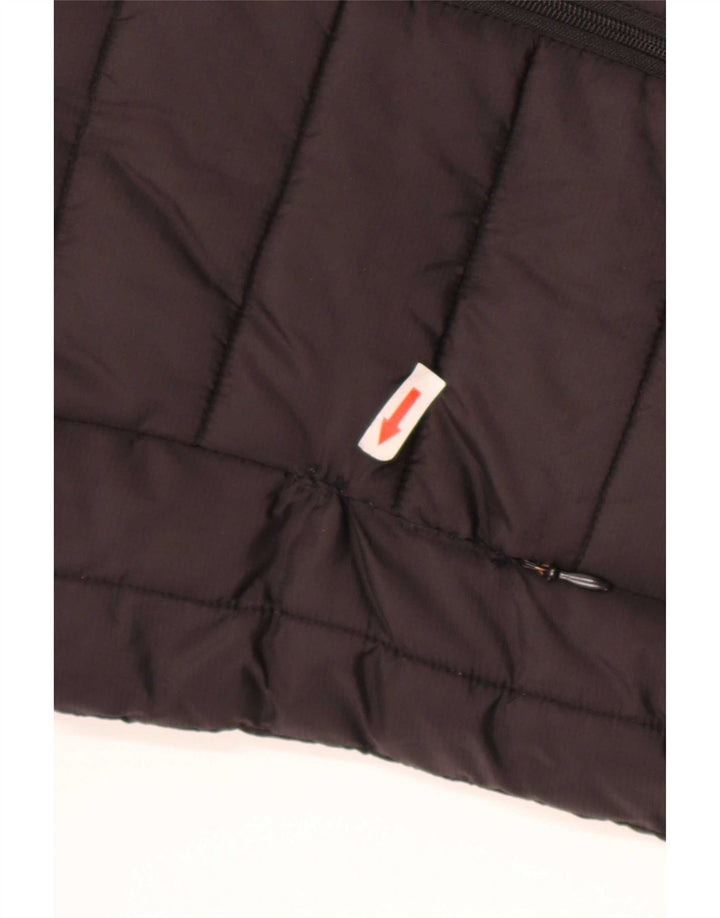 Chaqueta acolchada reversible con capucha para mujer Ellesse UK 10 Small Grey Nylon