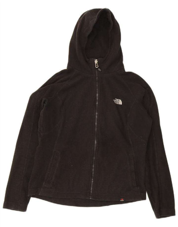 The North Face Chaqueta polar con capucha para mujer UK 40 Mediana Poliéster negro