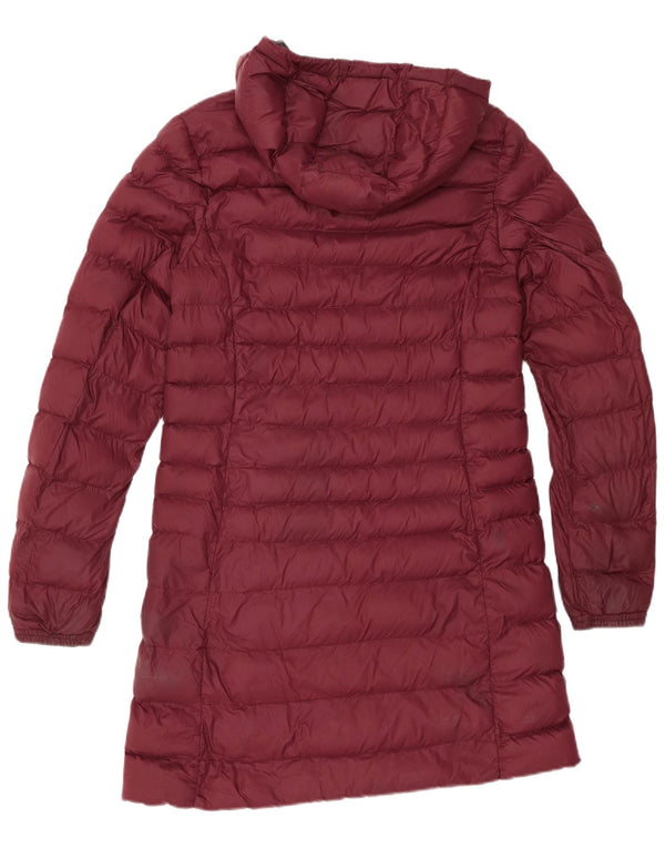 Chaqueta acolchada con capucha para mujer Mountain Warehouse UK 42 Medium Borgoña Nylon