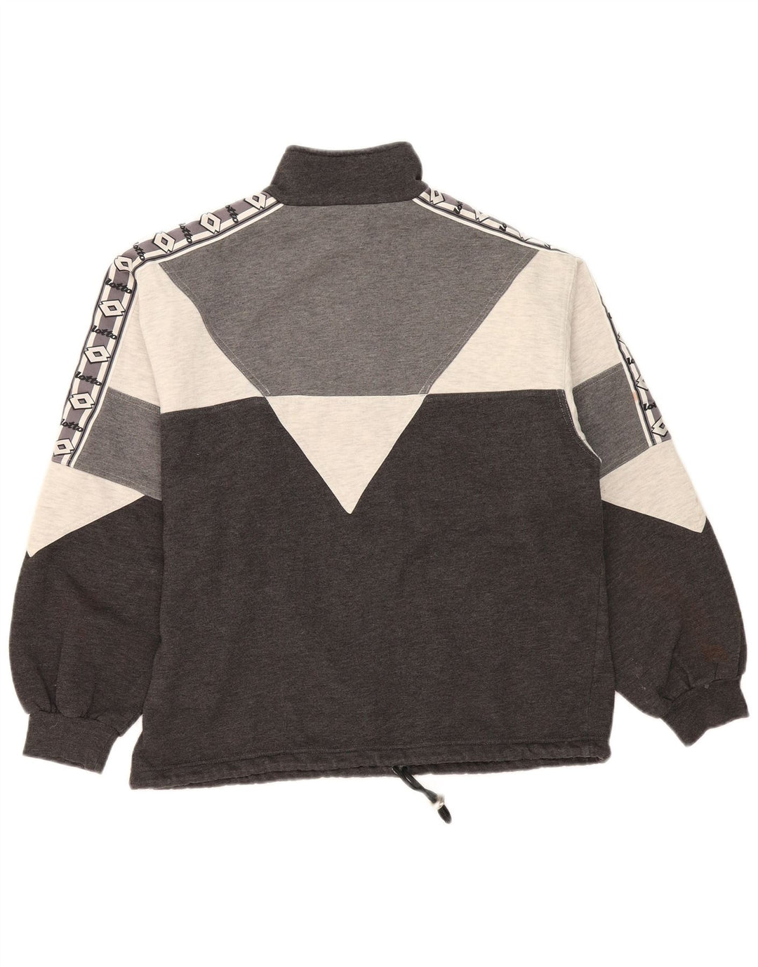 Lotto Sudadera Gráfica para Hombre Jersey UK 38/40 Gris Medio Colorblock