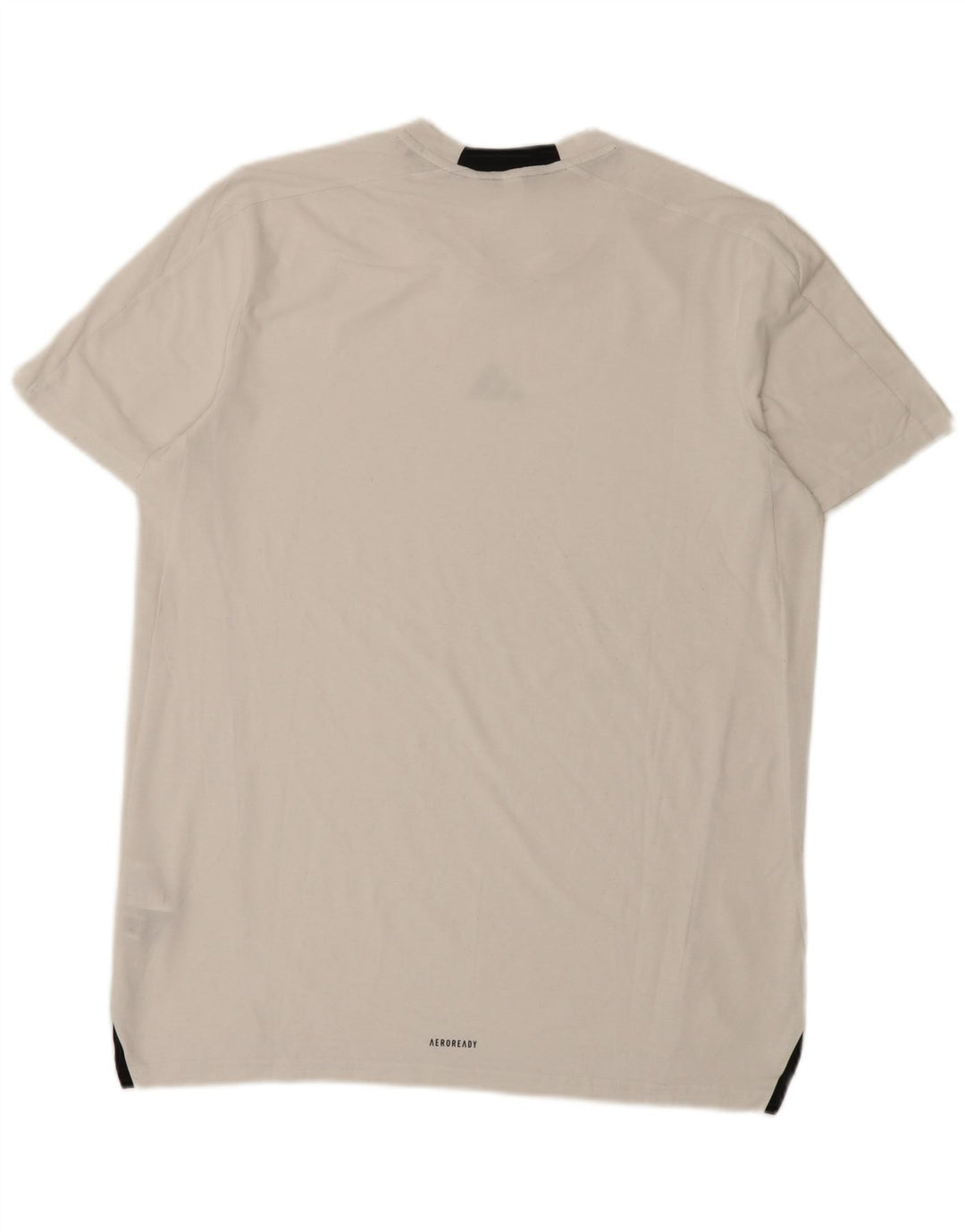 Adidas Hombre Camiseta Top Grande Blanco Poliéster Deportes