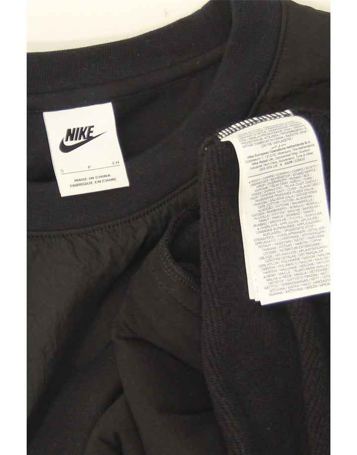 Nike Hombre Sudadera Estampada Jersey Jersey Pequeño Poliamida Negro