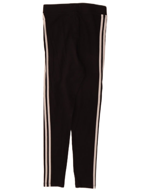 Adidas Leggings para mujer Reino Unido 10 Pequeño Algodón Negro