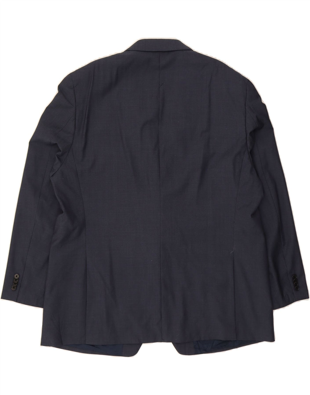 MICHAEL KORS Mens 2 Button Blazer Jacket IT 50 Large Navy Blue Wool Vintage Michael Kors and Second-Hand Michael Kors from Messina Hembry 