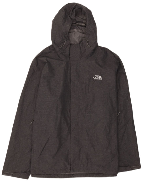The North Face Chaqueta impermeable con capucha para hombre UK 46 3XL Gris