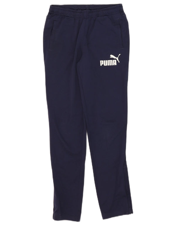 Puma Pantalón Chándal Gráfico Niño 11-12 Años Azul Marino Poliéster