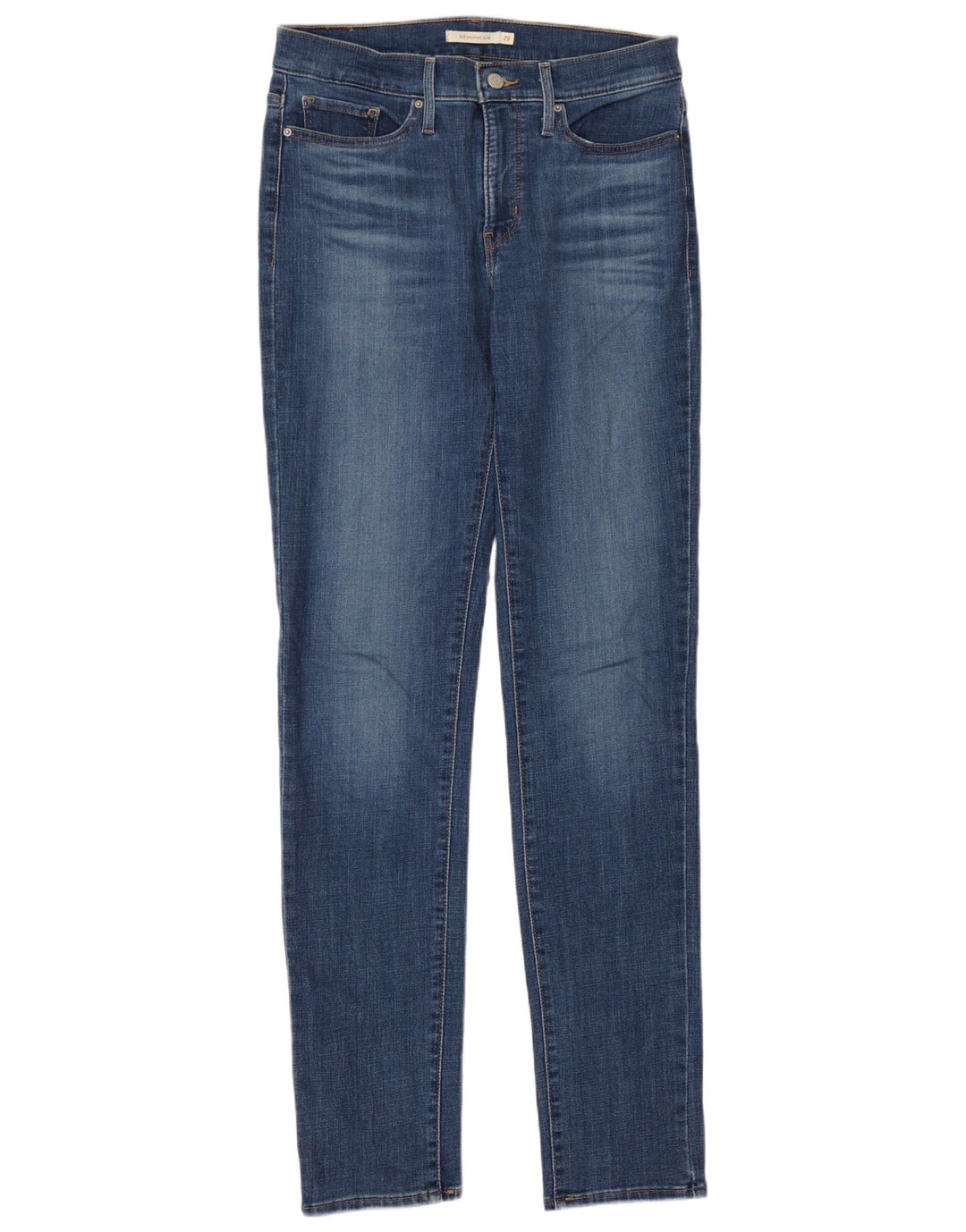 Levi's Mujer 312 Shaping Slim Jeans W29 L34 Algodón Azul