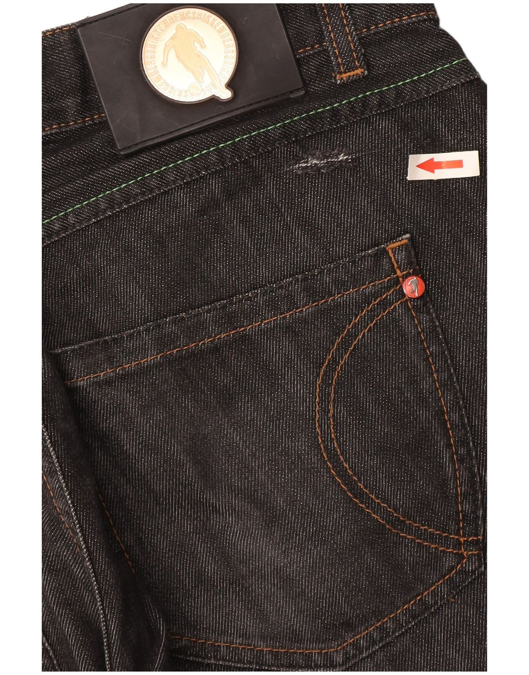 Bikkembergs Vaqueros rectos para hombre W34 L34 Gris