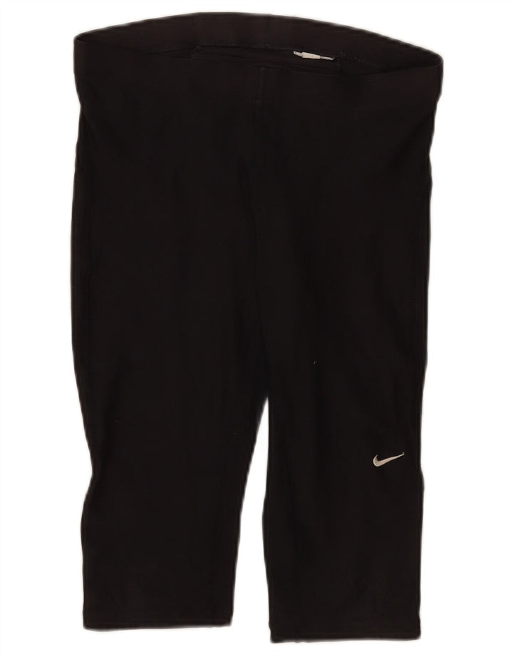 Nike - Leggings capri para mujer, talla 40 a 40, poliéster negro mediano