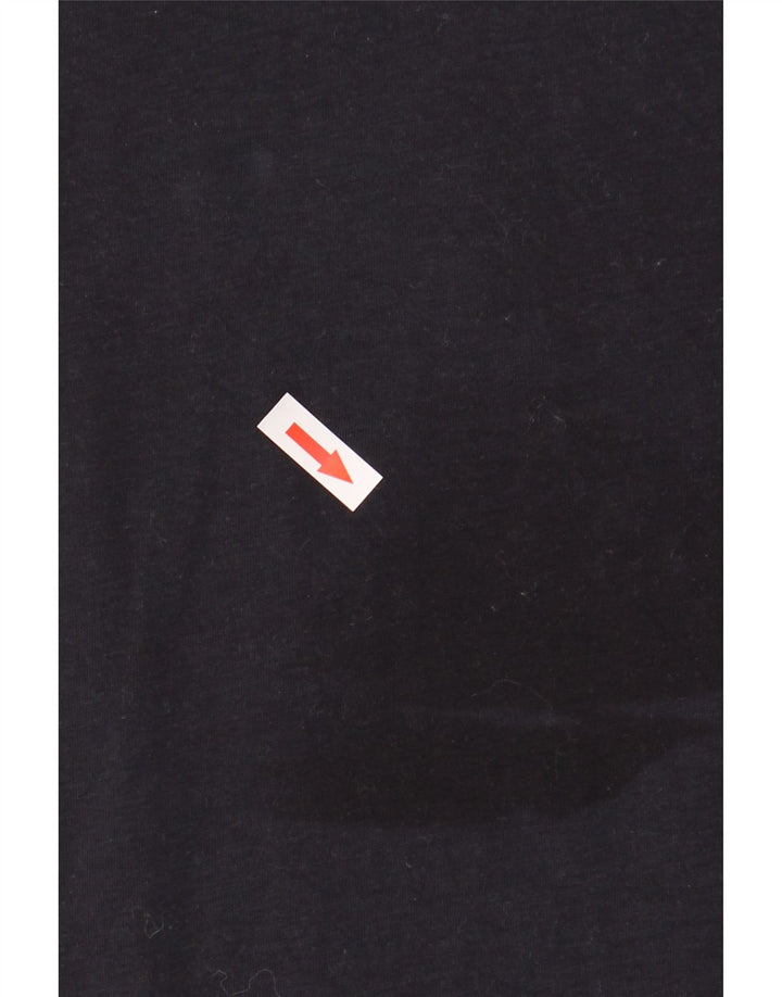 Camiseta Reiss Hombre Top Small Algodón Negro