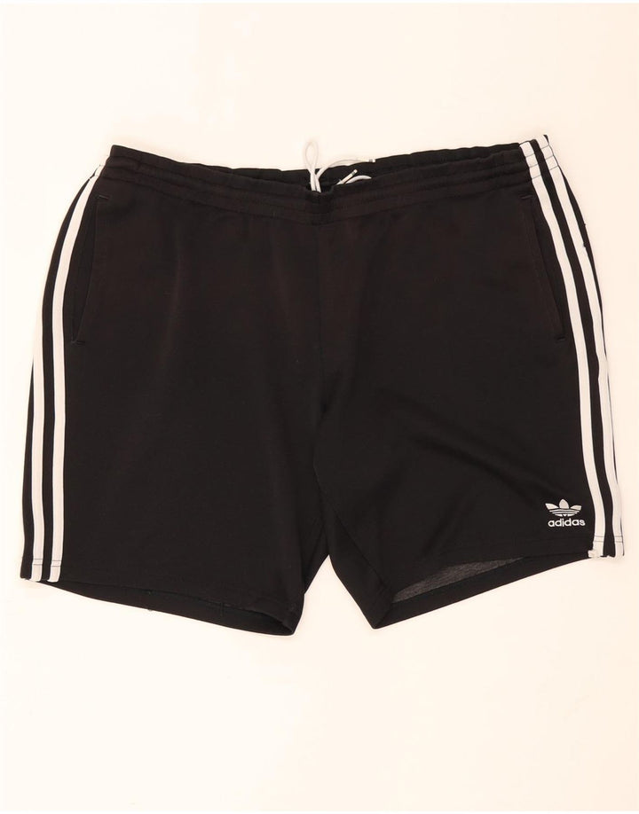 Adidas Pantalones cortos deportivos para hombre XL Negro Poliéster