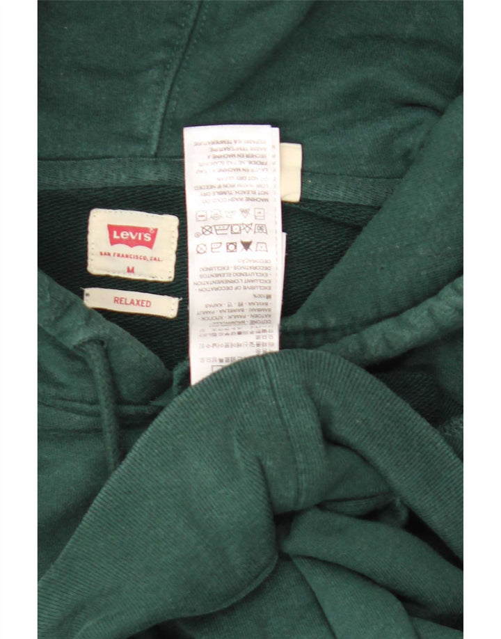 Levi's Hombre Sudadera Con Capucha Gráfica De Algodón Verde Medio