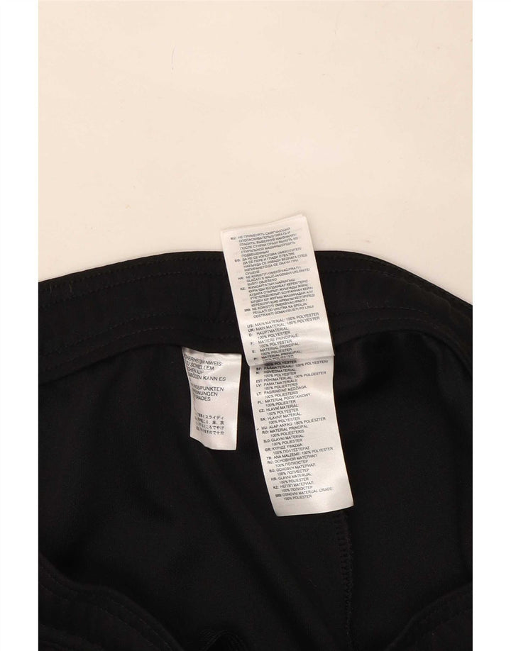 Adidas Mens Climalite Chándal Pantalones Grande Negro Poliéster