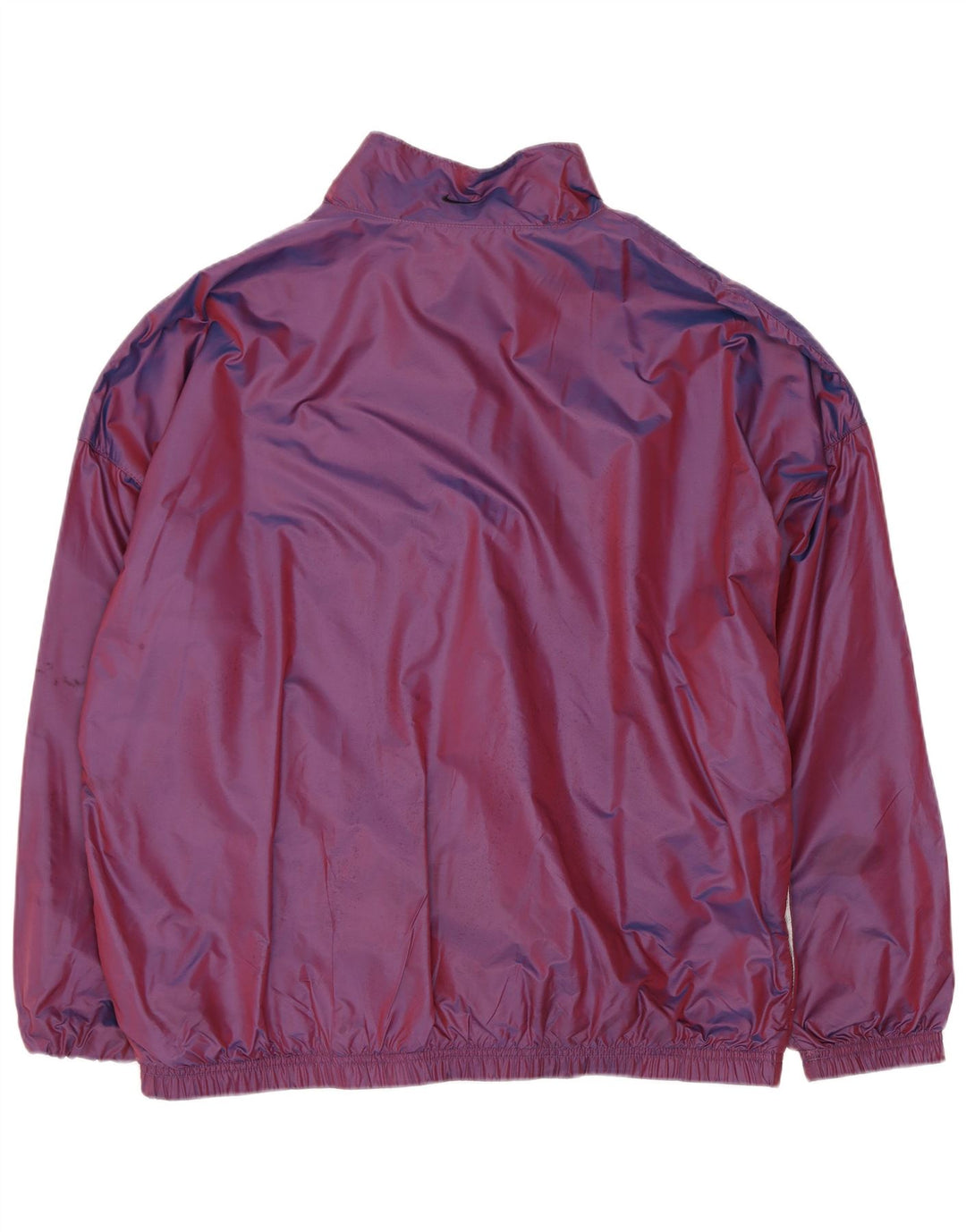 Nike - Chaqueta de chándal con gráfico extragrande para mujer, talla S, color morado