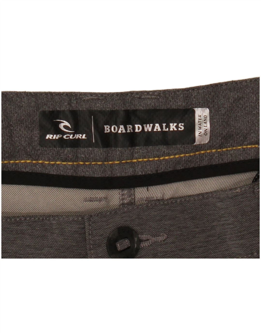 Rip Curl Pantalones cortos casuales para hombre W40 XL Gris