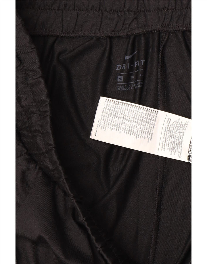 NIKE Pantalón de chándal Dri Fit para Hombre XL Poliéster Negro