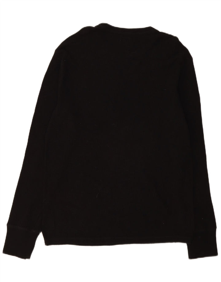 Mossimo Jersey De Cuello Redondo Hombre XL Negro Algodón