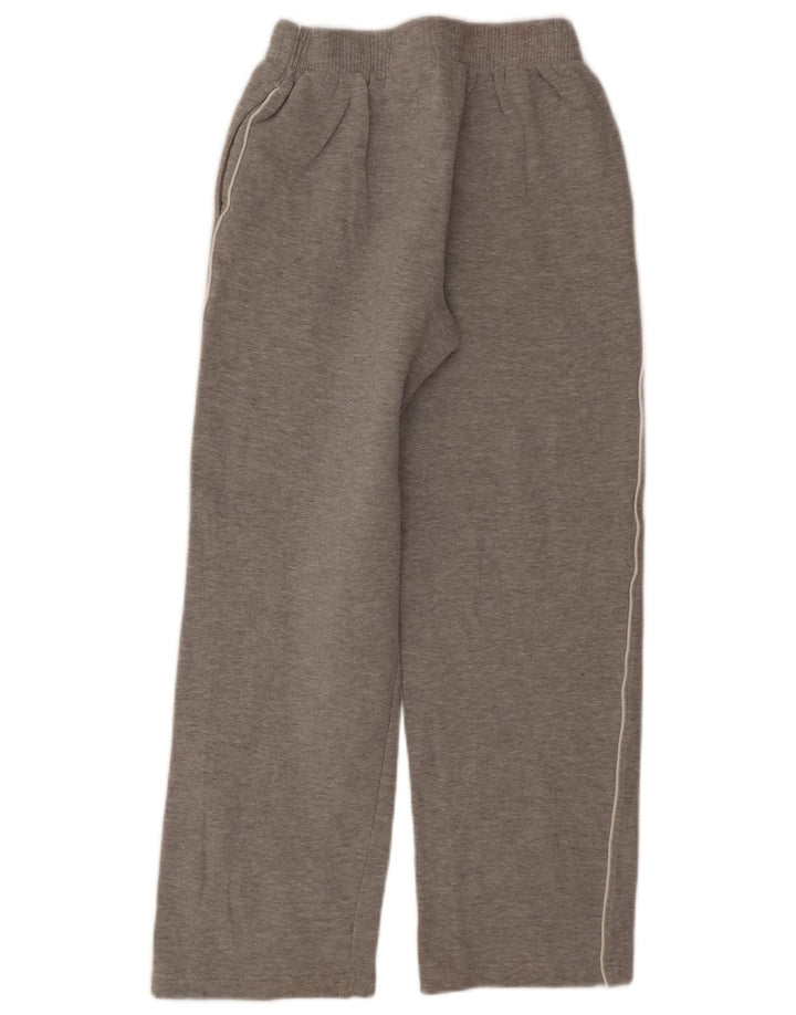 Puma Pantalones de chándal para niños 13-14 años, tamaño grande, algodón gris
