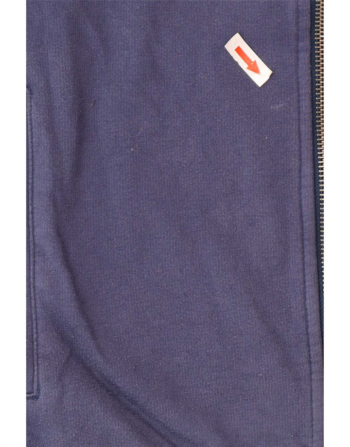 Champion Mens Chándal Top Chaqueta Pequeña Azul Marino Poliéster