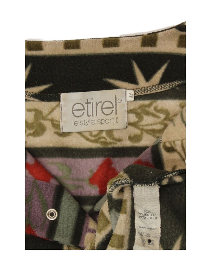 Etirel Jersey de forro polar extragrande para mujer UK 14 Medium Multicolor Fair Isle