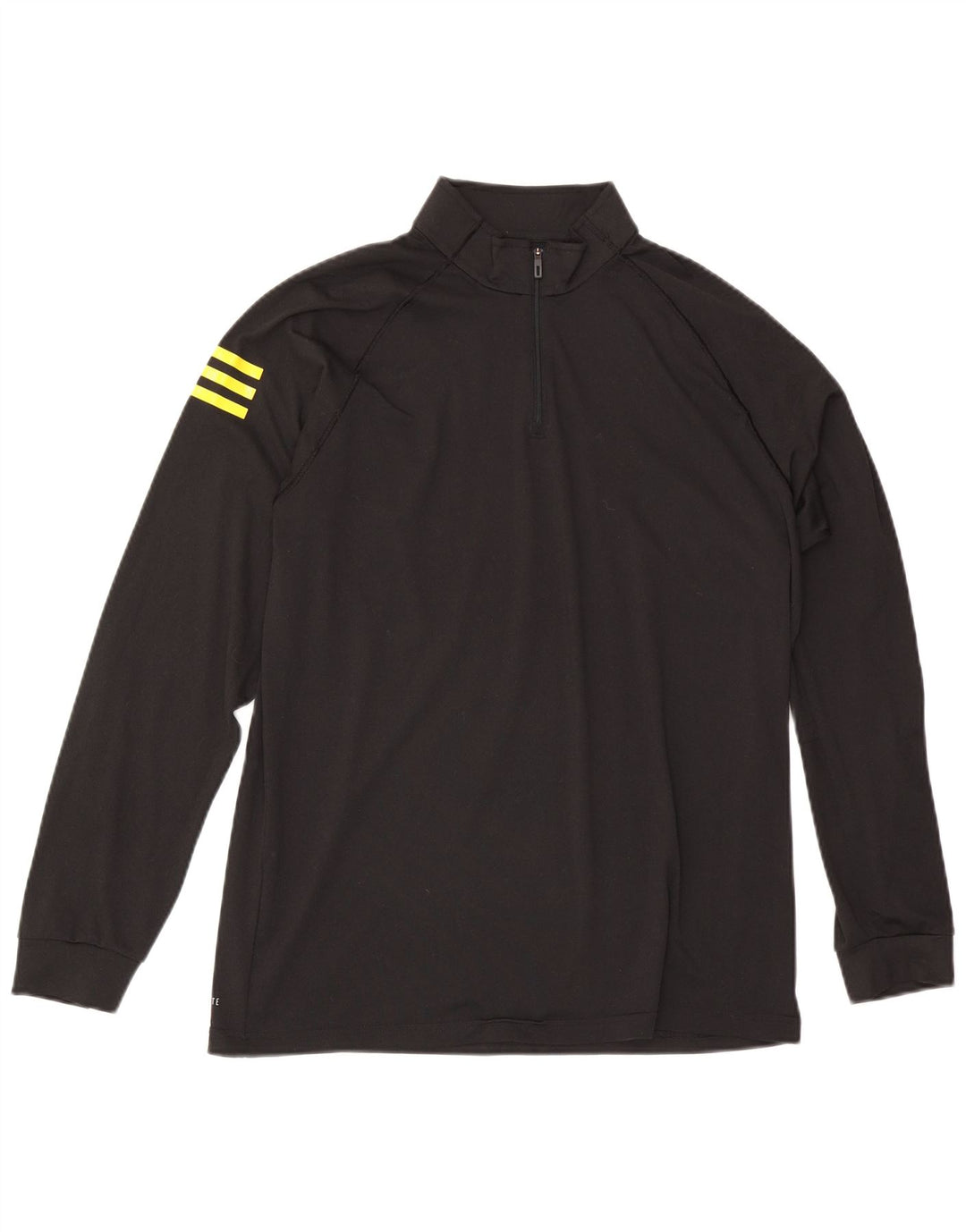 Adidas Climalite - Chándal con cremallera y cuello para hombre, color negro