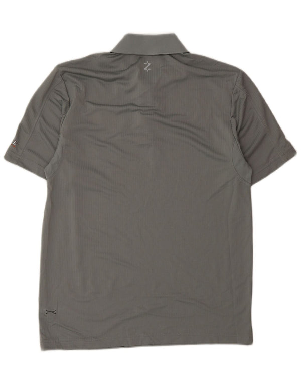 Polo Izod Hombre Small Gris Poliéster
