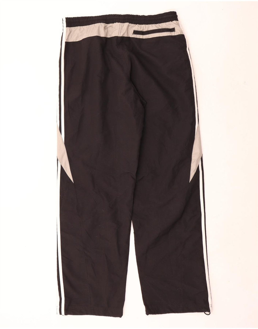 Adidas - Pantalón de chándal para hombre, talla grande, color negro, poliéster