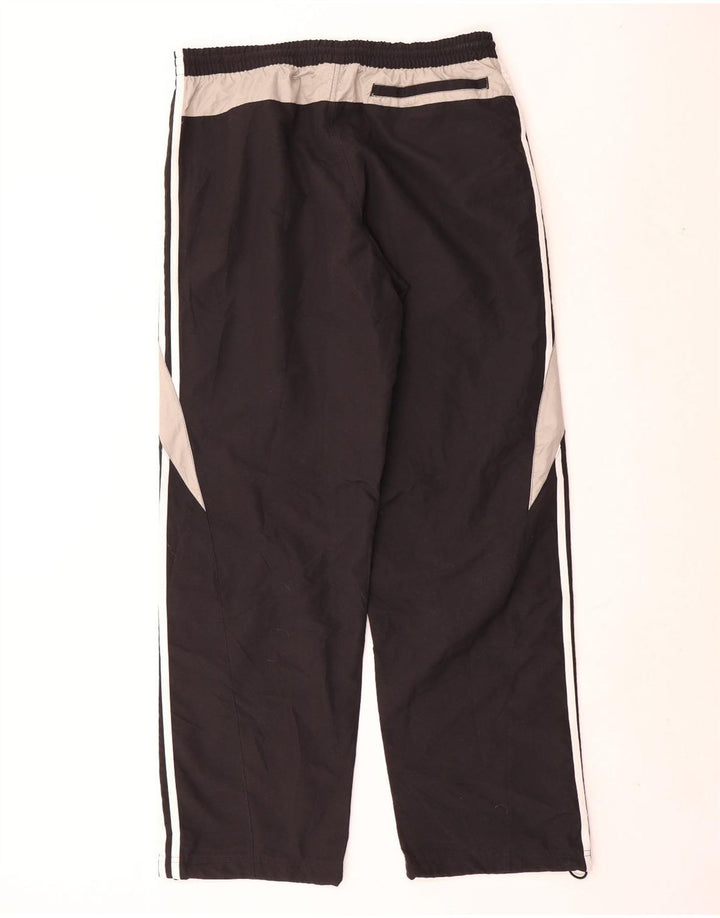 Adidas - Pantalón de chándal para hombre, talla grande, color negro, poliéster