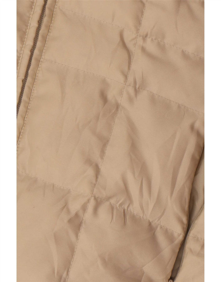 Sergio Tacchini Chaqueta Acolchada Mujer UK 40 XL Poliamida Blanco Roto