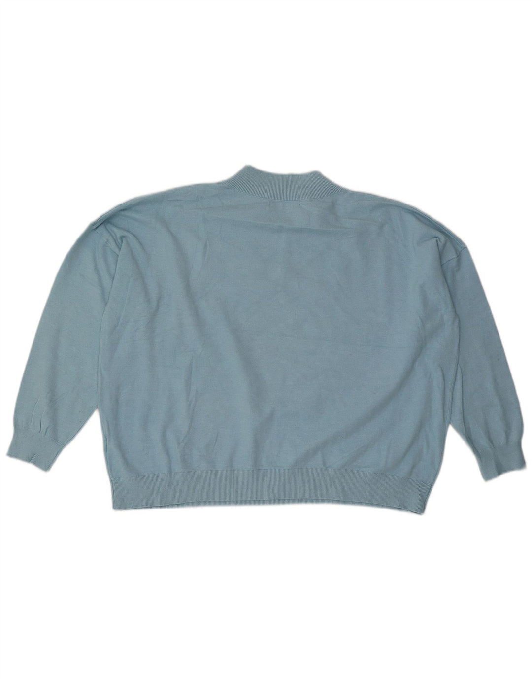 Marks & Spencer Jersey extragrande con cuello en V para mujer UK 40 XL Azul