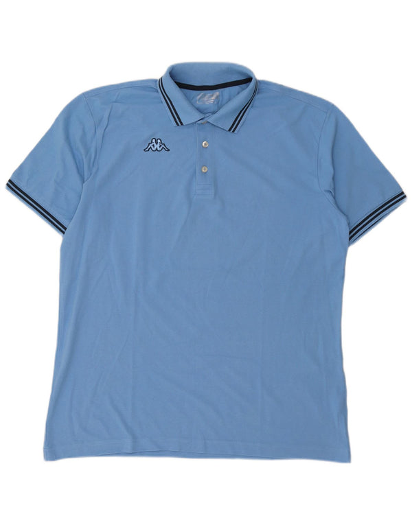 Kappa Polo Hombre 2XL Algodón Azul