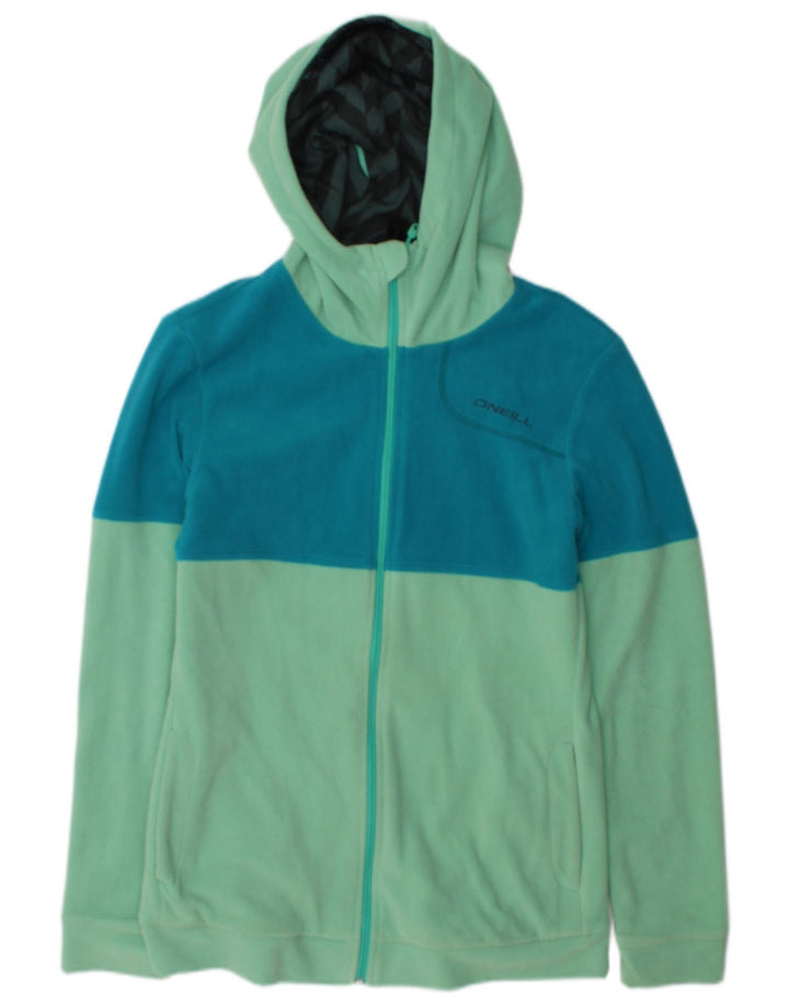 O'Neill - Chaqueta polar con capucha para mujer, talla 40, color verde medio