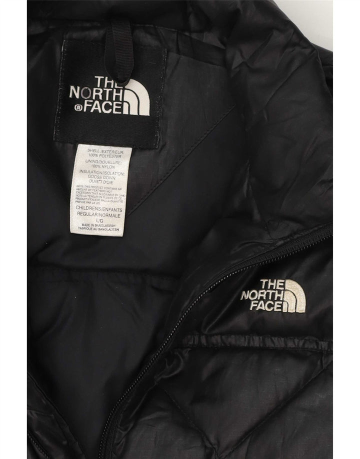 The North Face Chaqueta acolchada para niña 11-12 años Grande Negro Poliéster