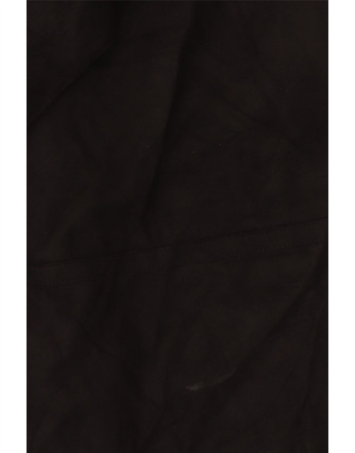 Zara Mujer Abrigo Abierto UK 6 XS Negro