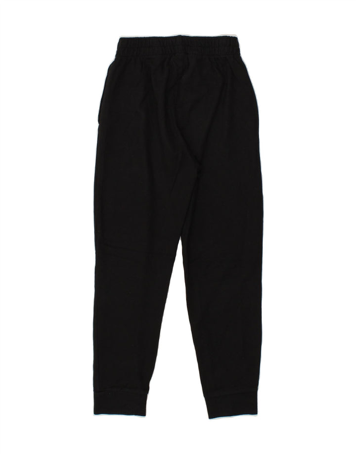 PUMA Boys Graphic Tracksuit Trousers Joggers 10-11 Years Medium Black Vintage Puma and Second-Hand Puma from Messina Hembry 