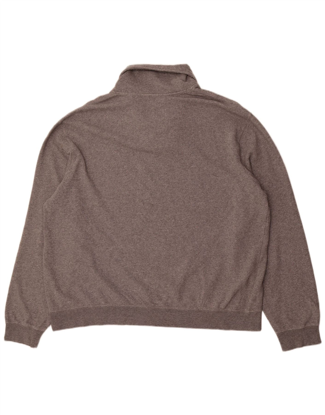 Orvis - Sudadera con cuello chal para hombre, talla XL, algodón gris