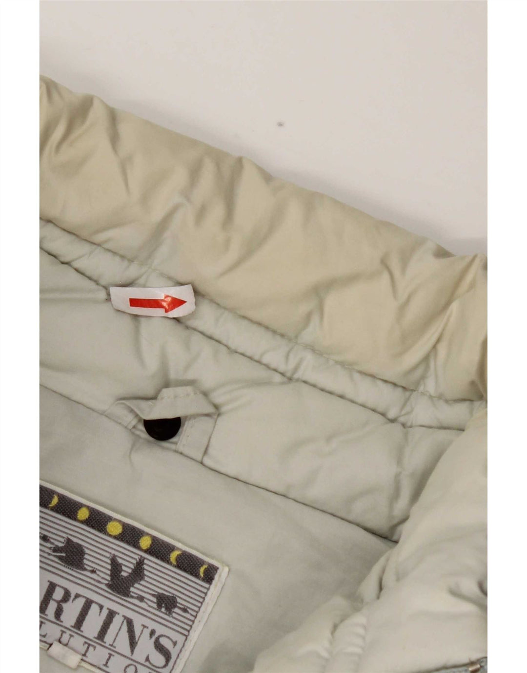Martin's Chaqueta acolchada para hombre UK 42 XL Algodón blanco