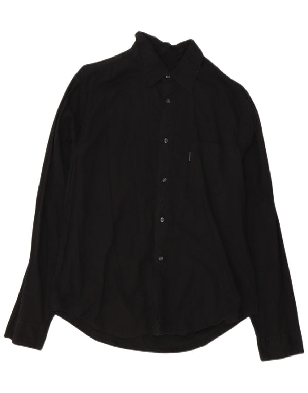 Camisa Calvin Klein Jeans Hombre XL Algodón Negro