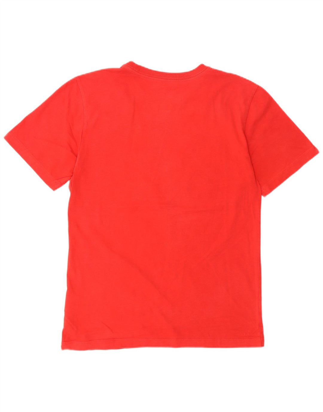 Nike Camiseta con gráfico de ajuste regular para hombre, talla pequeña, algodón rojo