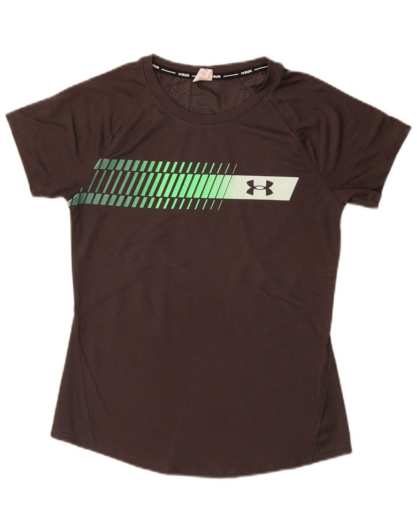 UNDER ARMOUR Camiseta gráfica para mujer Top UK 6 XS Gris