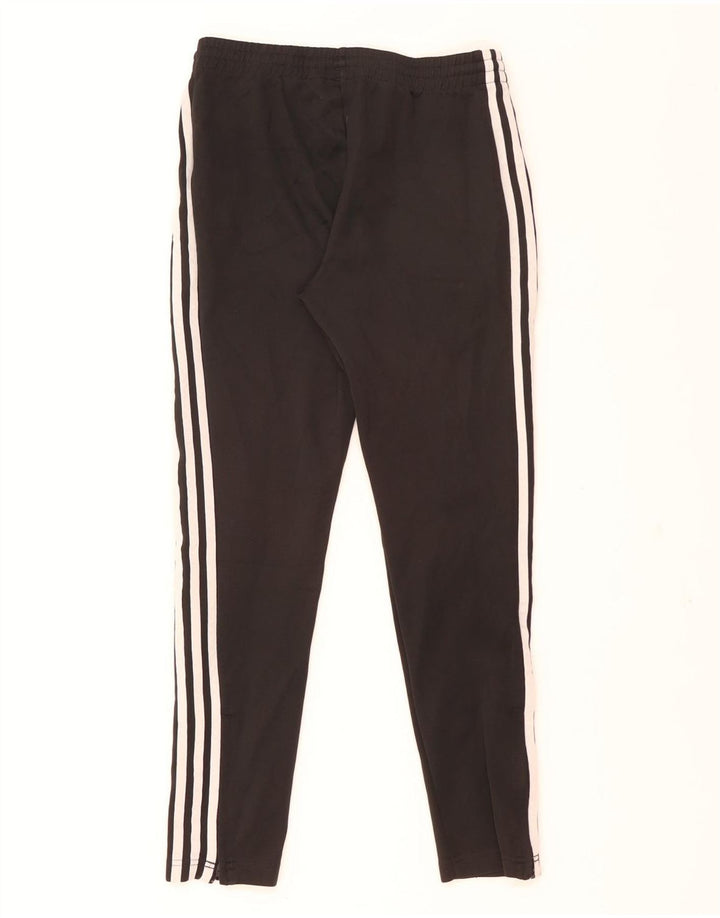 Adidas Mujer Chándal Pantalones Joggers UK 8 Pequeño Negro Poliéster