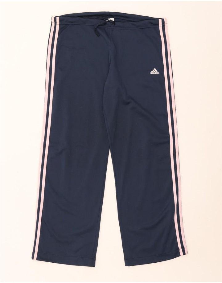 Pantalón De Chándal Adidas Hombre Grande Azul Marino Poliéster